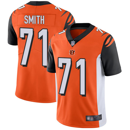 Cincinnati Bengals Limited Orange Men Andre Smith Alternate Jersey NFL Footballl #71 Vapor Untouchable->cincinnati bengals->NFL Jersey